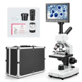 Vb-m001-g-uk Vabiooth Dual-view Lab Compound Monocular Microscope 40x-2500x Magnification