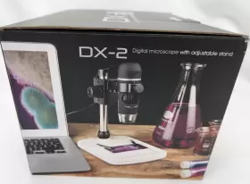 Veho Vms-007-dx2 Dx-2 Usb 5mp Microscope 300x Magnification With Adjustable Stand Vid Record #2