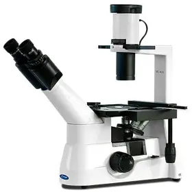 Ve-403 Velab Adv Binocular Inverted Microscope 4 Lenses 9.52 Inch X 6.77 Mechanical