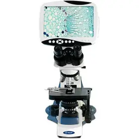 Ve-653 Velab Binocular Digi Microscope Integrated 9 Inch Lcd Display 5.90 X 5.19