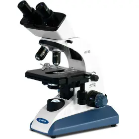Ve-b3 Velab Binocular Microscope Slide Lens 4 Lenses 5.51 Inch X 5.19 2-layer Stage