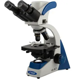 Ve-bc1 Velab Binocular Microscope 3 Mp Digi Camera 4 Lenses 4.92 Inch 2-layer Stage