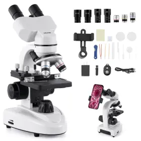 40-2000x Vevor H-20a Professional Binocular Compound Microscope Kit Magnification