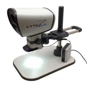 Evh001 Vision Engineering Lynx Evo Eyepiece-less Stereo Microscope With Multi-axis Stand