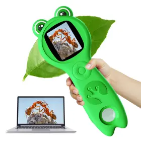 Vo001a4 Vorth Microscope For Kids 2 Inch Digital With 500x Magnifying Glass 4 Z