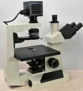 11389-210 Vwr Vistavision Microscope With Trinocular Head Eyepieces 5 Obj Phase Contras #3