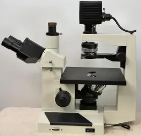 11389-210 Vwr Vistavision Microscope With Trinocular Head Eyepieces 5 Obj Phase Contras