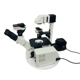 89404-464 Vwr Inverted Fluorescence Microscope With Moticam Pro 252a Camera