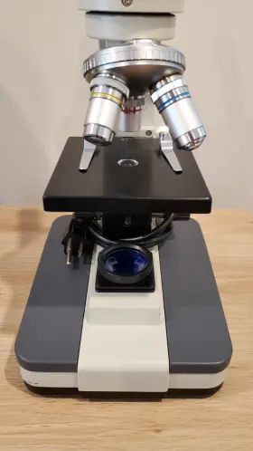 57-1-6014 Walter Compound Microscope 360 Rotating Head 4x40x Wf10x #2