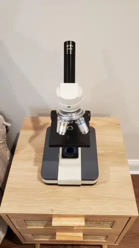 57-1-6014 Walter Compound Microscope 360 Rotating Head 4x40x Wf10x