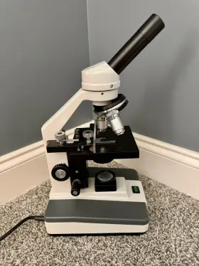 24-2130 Wards Compound Light Microscope With Objectives 4x 10x 40x Homeschool Science