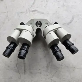 Jkh1402 Weck Jkh Microscope Head Dual Binoculars 200mm Objectives Nikon 10x Eyepieces