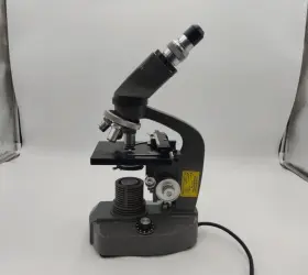 80700 Wesco Fokis Microscope With 10x 40x 100x Objectives