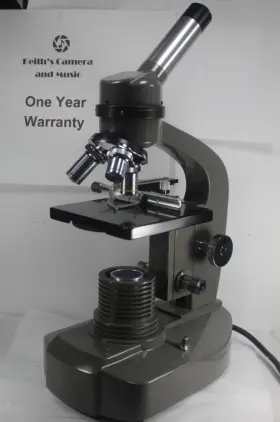 Wesco 82104 1yrwarranty Quality Microscope For Adults Students Power 40x 100x 400x