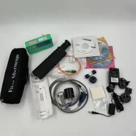 Fm-c320 Westover Fiber Microscope With Accessories