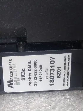 11341 Wetzlar Sk3c Marzhauser Sk 3c Series Precision Laser Microscope Stage Xy Axis Ek E13