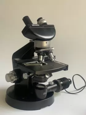 M12-83352 Wild Heerbrugg M12-95639 Telescope Microscope With Light And Mtr 23 Power Supply
