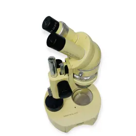M5-101801 Wild Heerbrugg Stereo Microscope With 10x Ocular Eyepieces Swiss Made #3