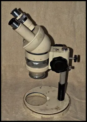 M5-40941 Wild Heerbrugg Switzerland M5 Stereo Microscope 10x 15x Eyepieces