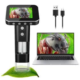Winwend 739944332402 Microscope For Kids - Portable Handheld Magnifying Glass Girls