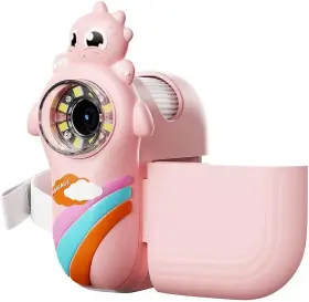 Scope-11 Winwend Kids Microscope 1000x Handheld Portable With 8 Adjustable Led Pink