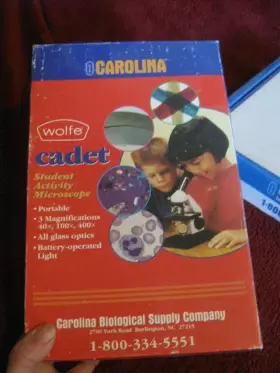 777410 Wolfe Carolina Cadet Student Activity Microscope Plus Extras #2