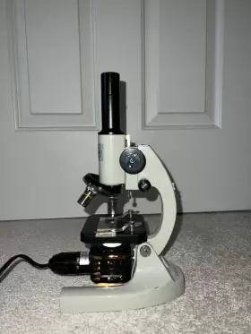 97h07226 Wolfe Compound Light Microscope Wf 10x Pre-owned