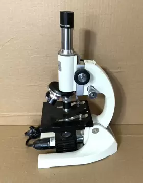 C2090913 Wolfe Lighted Student Microscope With 3 Lenses #3