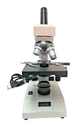 59-0955 Wolfe Carolina Biological Microscope 4x 10x 40x