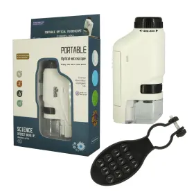 Xiangen-lz8602 Xiangen Portable 60x-120x Optical Microscope With Led Light Birthday Gift For Primary