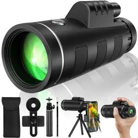 Yegass 635411669920 40x60 Monocular Telescope For Adults High Powered Comp