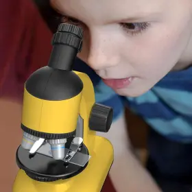 40x-1200x Yongshuo 1100a-1 Microscope For Kids Kit Led Magnification Yellow #3