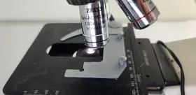 415500-0001-001 Zeiss Primo Star Microscope With Trinocular Head Powers On #2