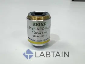 420341-9911 Zeiss Ec Plan-neofluar 10x/0.3 Ph1 Objective Lens