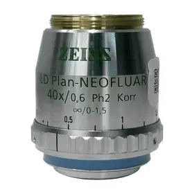 421361-9970-000 Zeiss Ld Plan-neofluar 40x/0.6 Ph2 Korr M27 Thread Size
