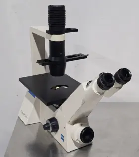 451205 Zeiss Axiovert 25 C Phase And Variable Relief Contrast Tissue Culture Microscope