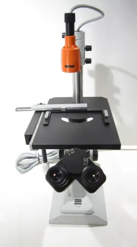 471203 Zeiss Invertoskop Inverted Phase Contrast Microscope Id 02 Id02 #2