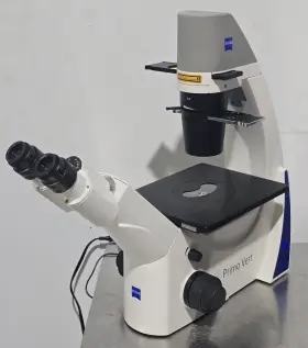 491206-0001-000 Zeiss Primo Vert Inverted Phase Contrast Tissue Culture Microscope