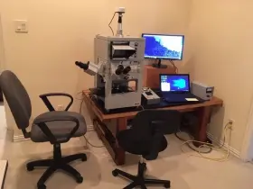 Rmm55bxy Zeiss Axiomat Microscope For Research Used