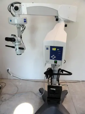 Visu-140 Zeiss Opmi Visu 140 Surgical Microscope With S7 Stand Ophthalmology