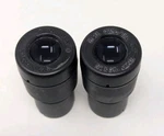 (2) Pair Of Nikon Cfwe 10XA/18 Microscope Eyepieces. Fixed Price $39.99.