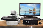 Life Technologies Evos Auto Fluorescence Imaging Digital Microscope +computer. Fixed Price $14000.00.