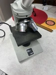 Fisher Scientific Microscope 60060271 4/0.10 160/0.17 40/0.65 160/0.1, 10/0.25. Fixed Price $39.99.