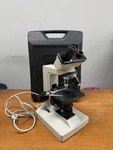 Nikon Alphaphot Ys Binocular Microscope 10X, 40X, 100X With Case. Fixed Price $149.99.