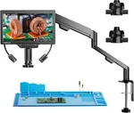 Tomlov TM3K-3D Max Digital Microscope 2000X Coin With Flex Arm Stand. Fixed Price $221.99.
