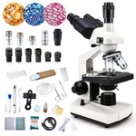 40X-5000X Microscopes Trinocular For Kids Students Adults, With Prepared Slid.... Fixed Price $279.90.