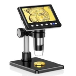 Leipan 4.3" Coin Microscope Digital For Collectors DM7, Black. Fixed Price $60.75.
