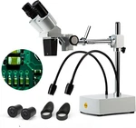 S41-20 Professional Dissecting Binocular Stereo Microscope, WF10X WF20X Eyepiece. Fixed Price $431.99.