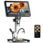 Hayve DM13 10.1 Lcd Digital Microscope, 16MP 2000X Hd Inch, Black. Fixed Price $222.99.