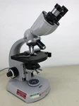 Carl Zeiss Compound Binocular Microscope 47-30-11 9901 Variable Light Source. Fixed Price $497.00.